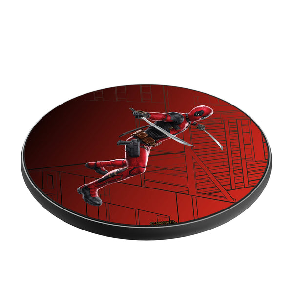 Marvel Deadpool MechLine 15-Watt Wireless Charger Iso.Jpg