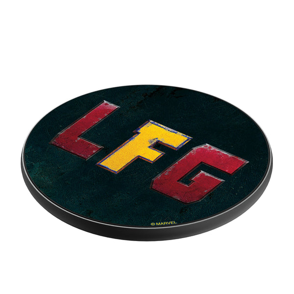 Marvel Deadpool Wolverine Badge 15-Watt Wireless Charger Iso.Jpg