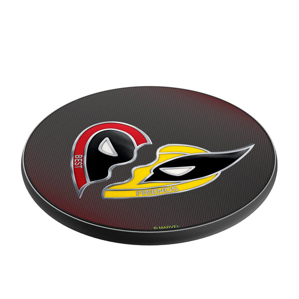 Marvel Deadpool Wolverine Grid 15-Watt Wireless Charger Iso.Jpg