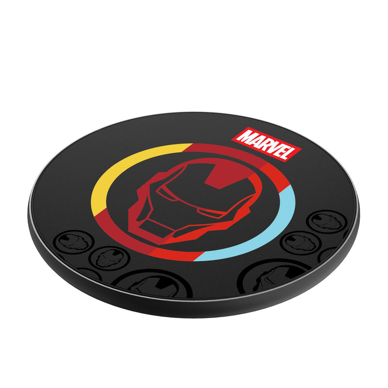 Marvel Avengers Iron Man Sigil 15-Watt Wireless Charger Iso.Jpg