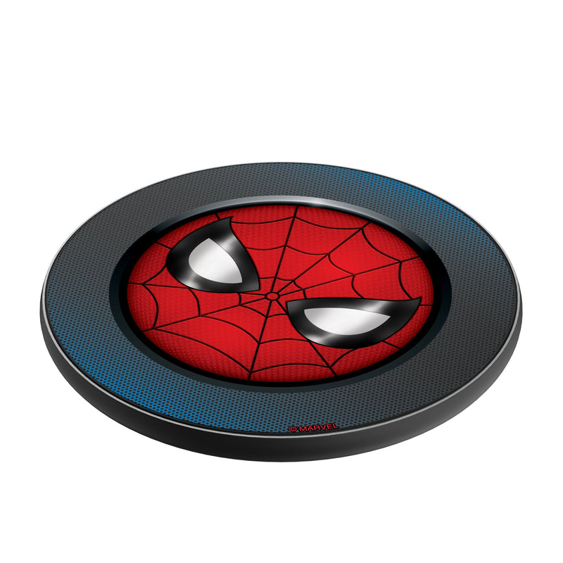 Marvel Spider-Man Grid 15-Watt Wireless Charger Iso.Jpg