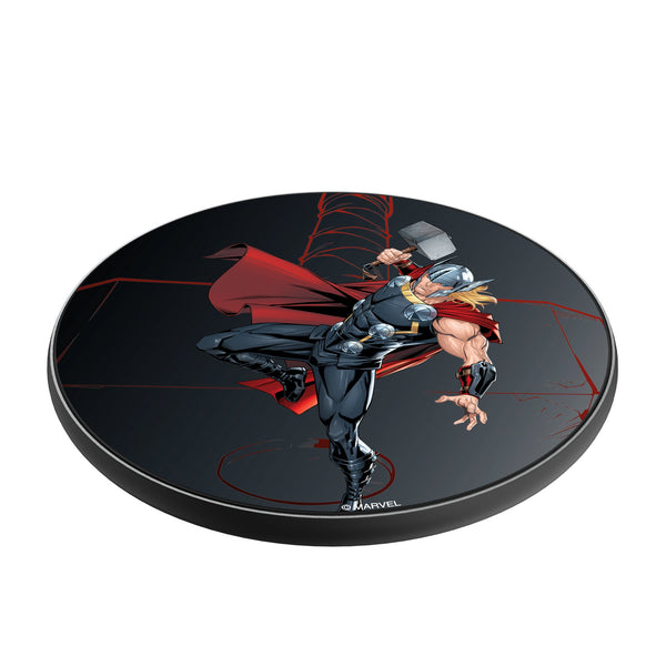 Marvel Avengers Thor MechLine 15-Watt Wireless Charger Iso.Jpg