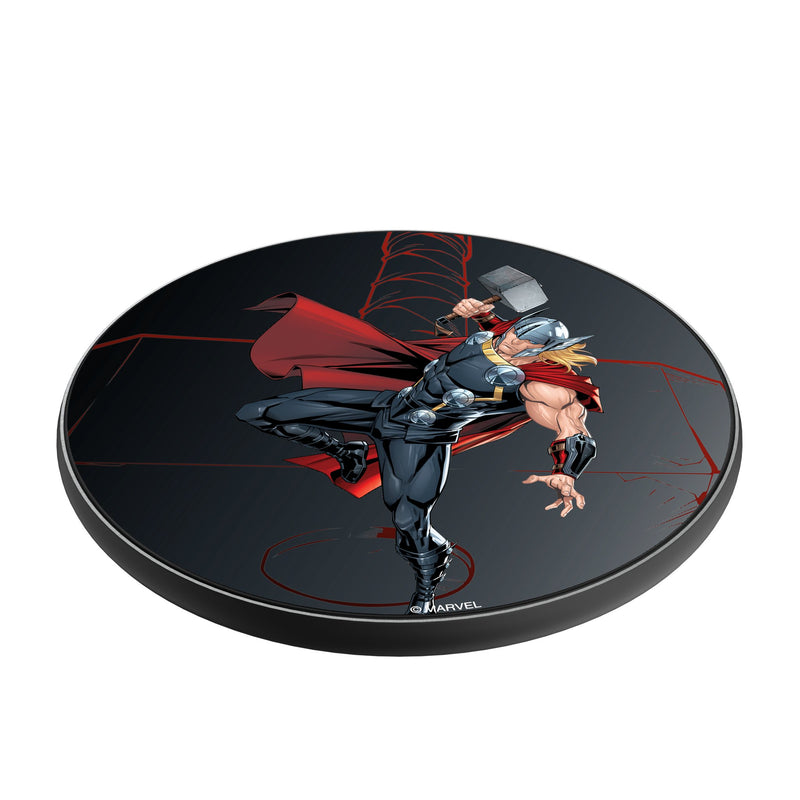 Marvel Avengers Thor MechLine 15-Watt Wireless Charger Iso.Jpg