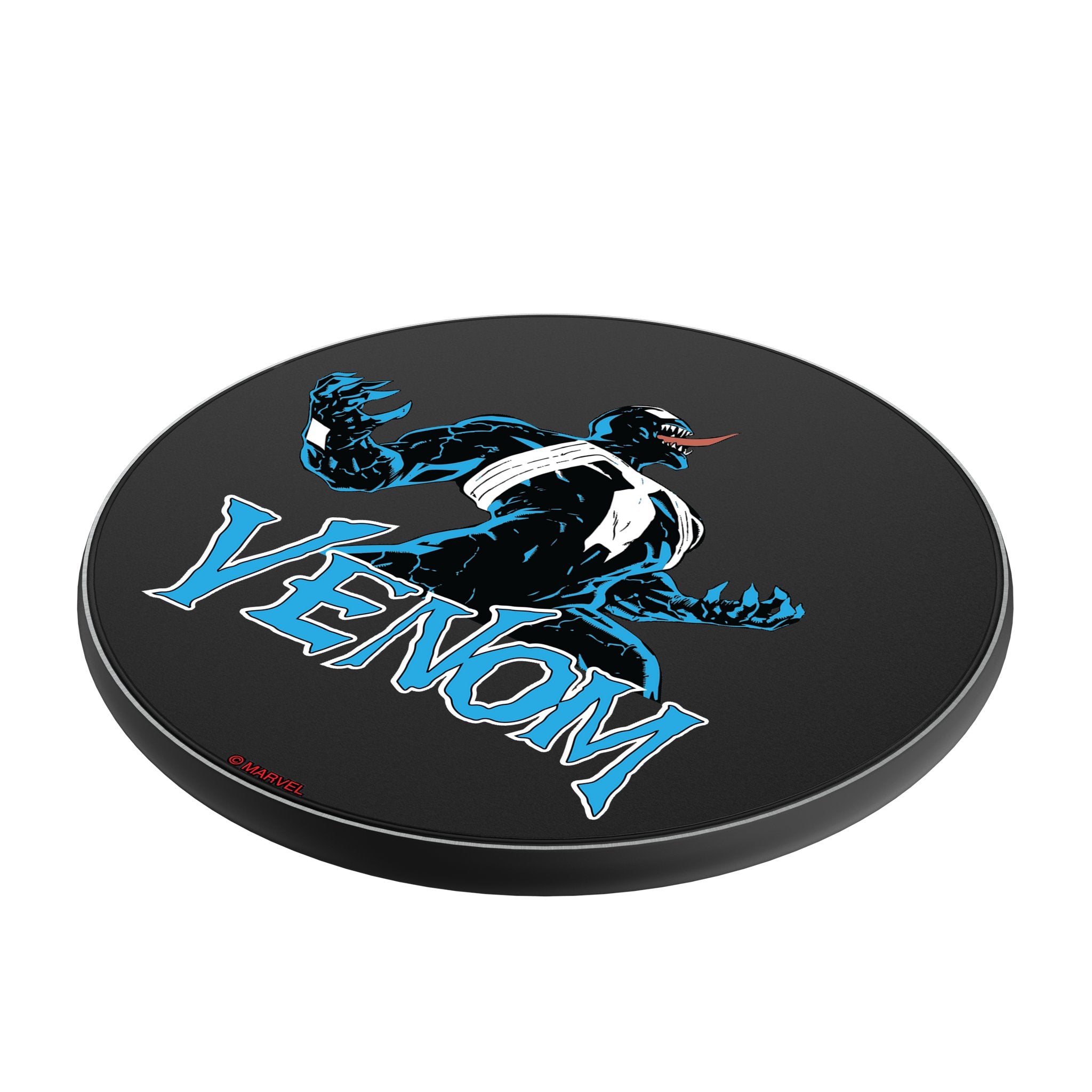 Marvel Venom Badge 15-Watt Wireless Charger Iso.Jpg