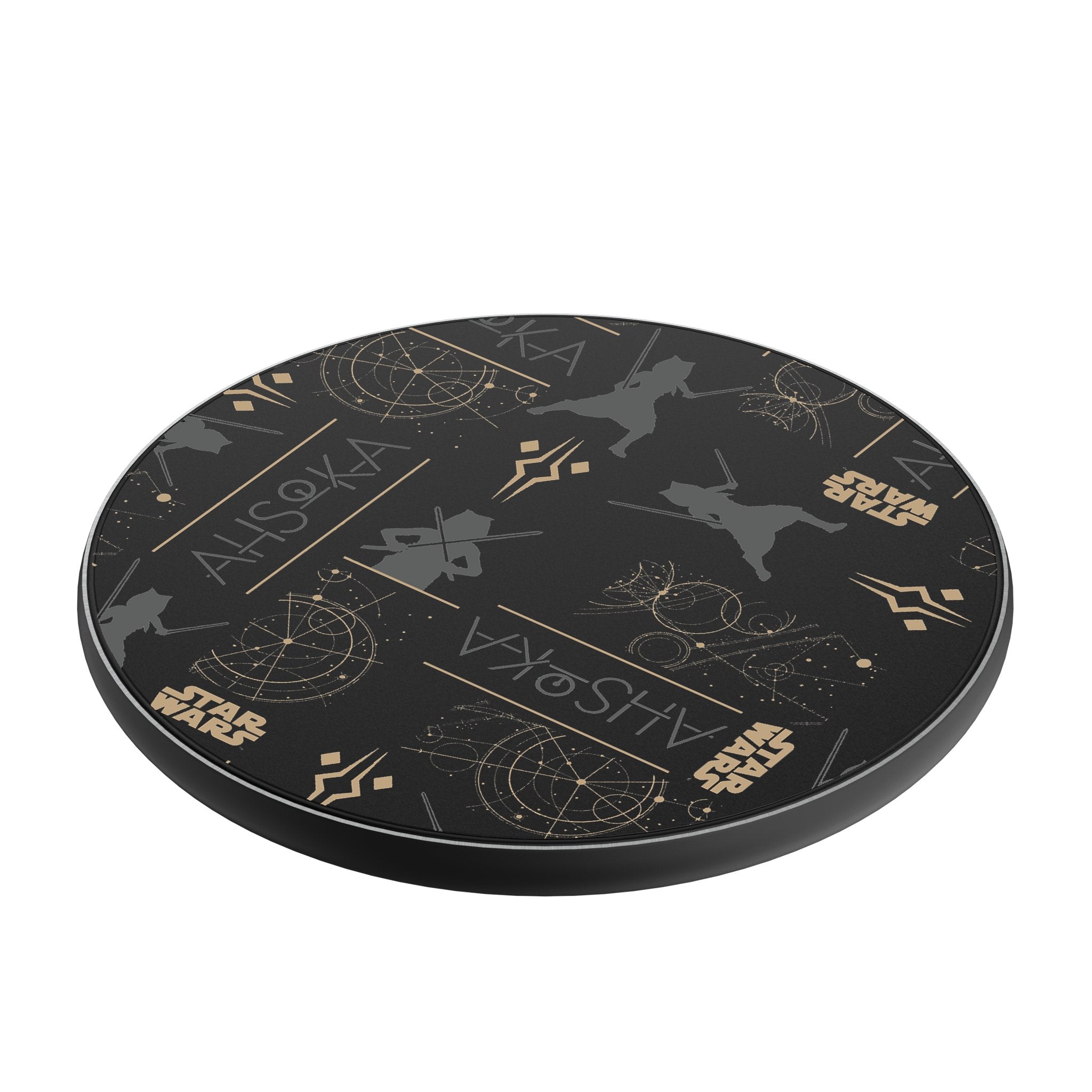 Star Wars Ahsoka Pattern 15-Watt Wireless Charger Iso.Jpg
