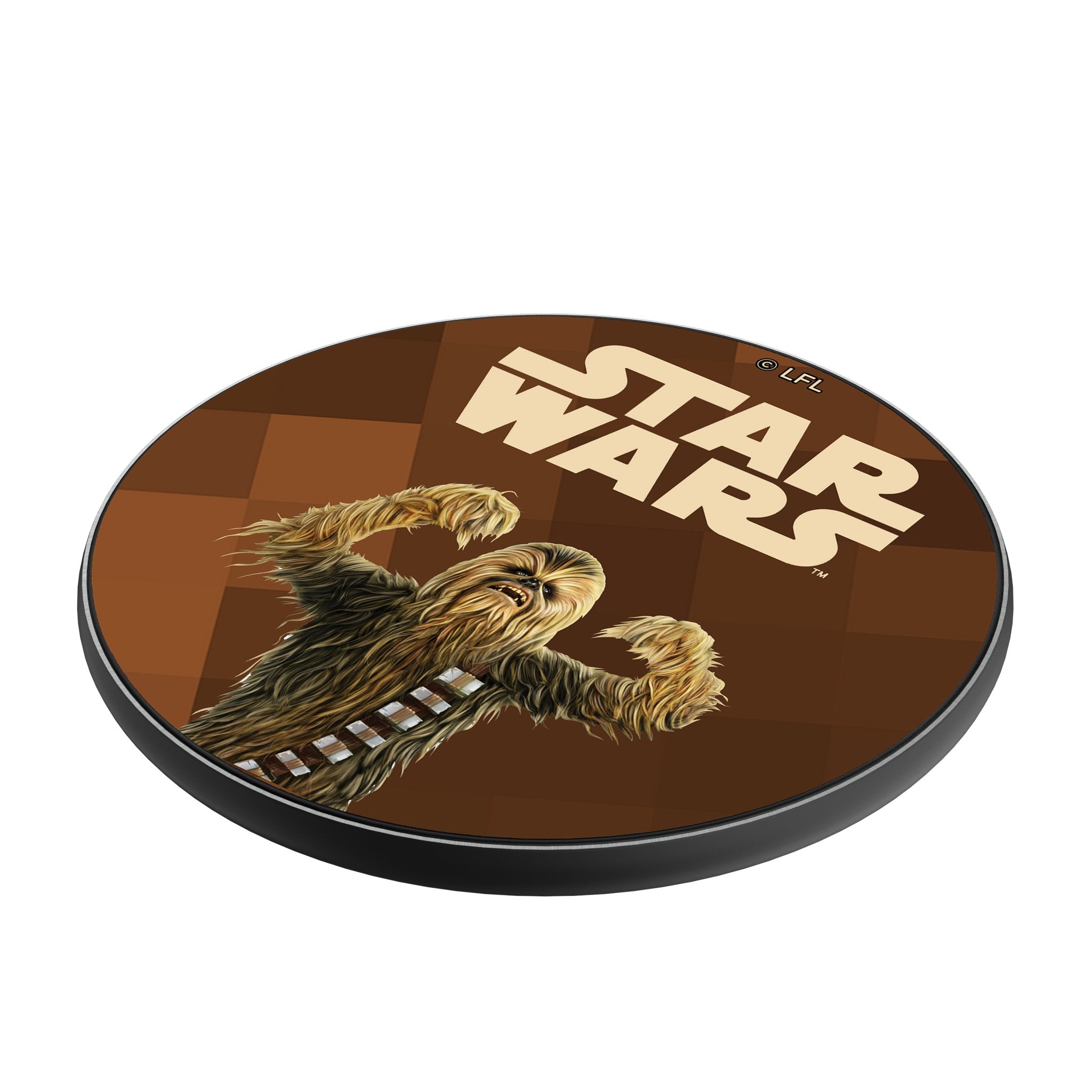 Star Wars Chewbacca Color Block 15-Watt Wireless Charger Iso.Jpg