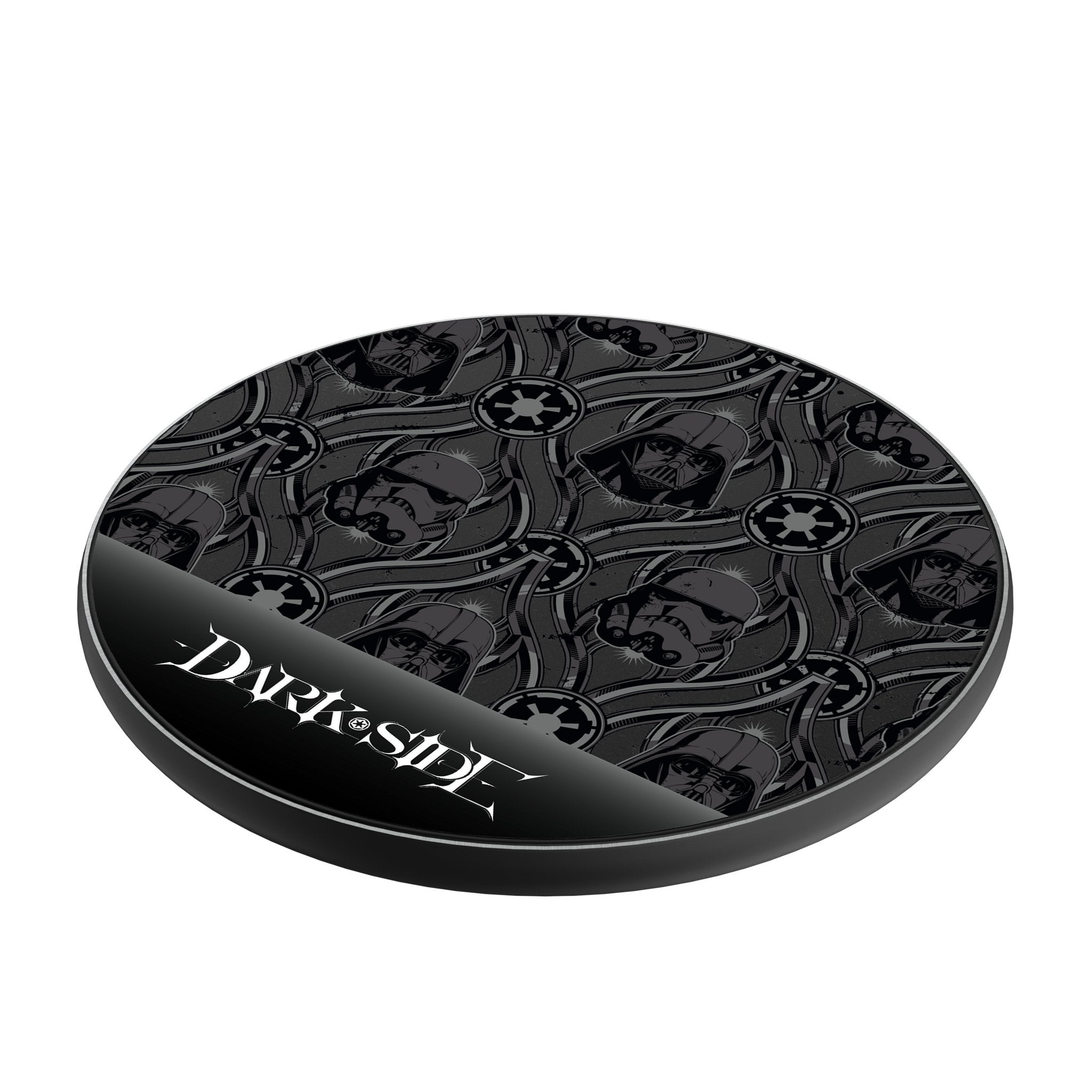 Star Wars Dark Side Pattern 15-Watt Wireless Charger Iso.Jpg