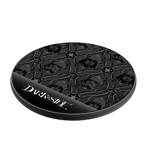 Star Wars Dark Side Pattern 15-Watt Wireless Charger Iso.Jpg