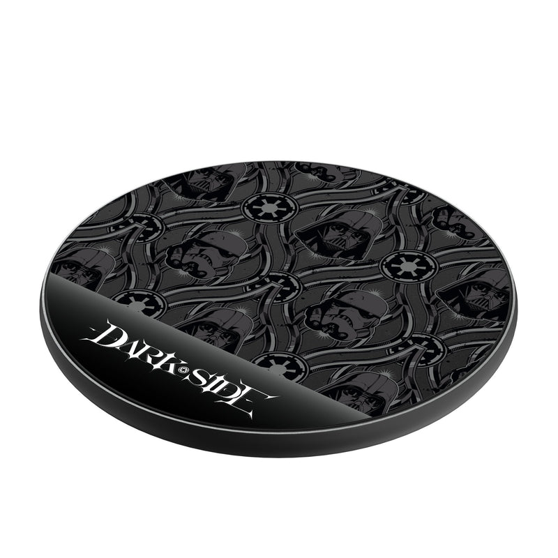 Star Wars Dark Side Pattern 15-Watt Wireless Charger Iso.Jpg