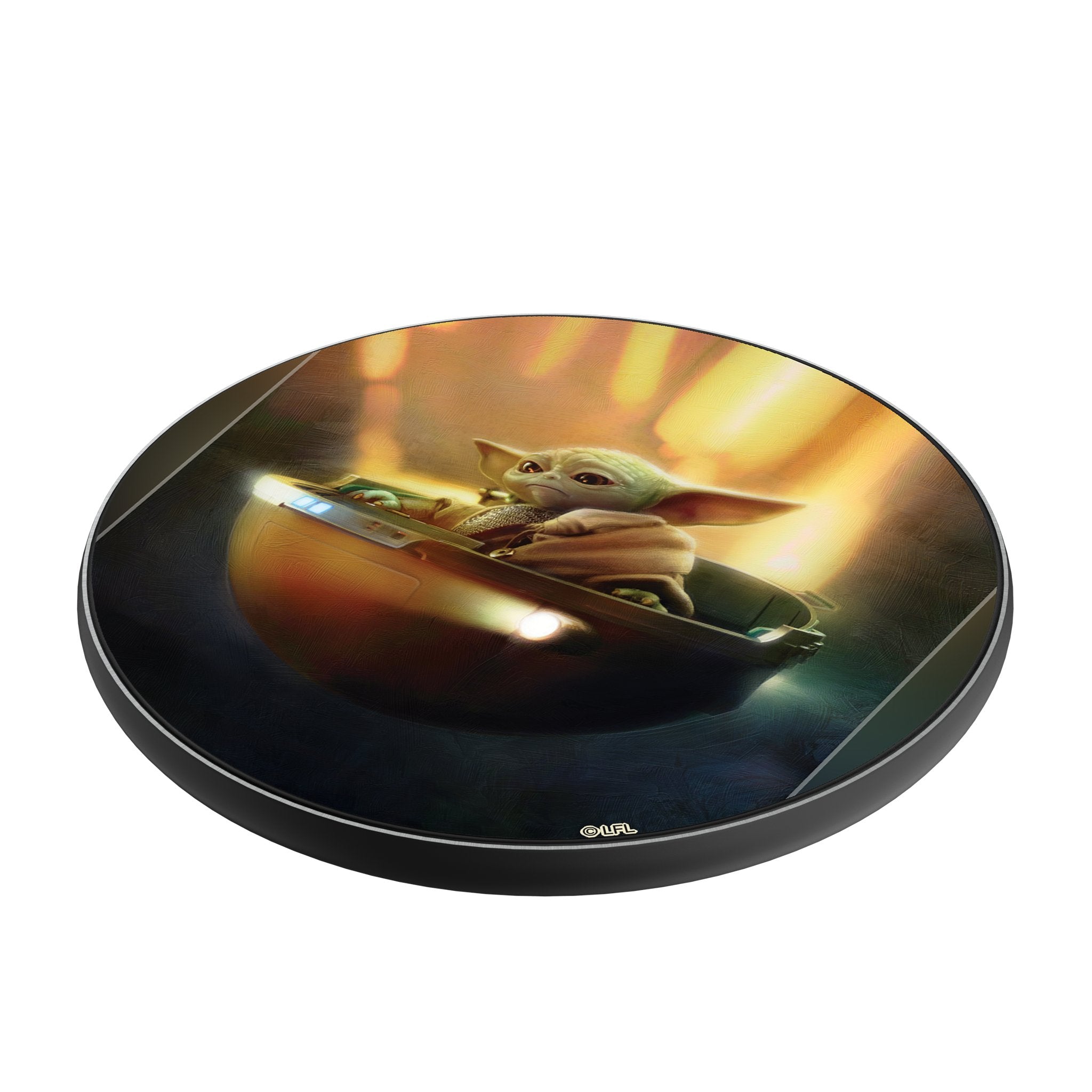 Star Wars: The Mandalorian Grogu Portrait 15-Watt Wireless Charger Iso.Jpg