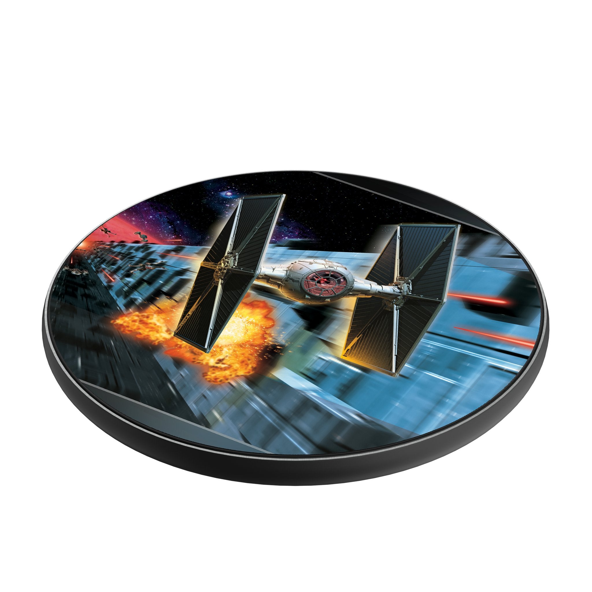 Star Wars TIE Fighter Portrait 15-Watt Wireless Charger Iso.Jpg