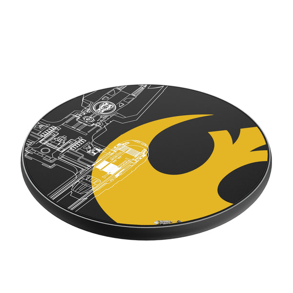 Star Wars Y-Wing FactionTech 15-Watt Wireless Charger Iso.Jpg