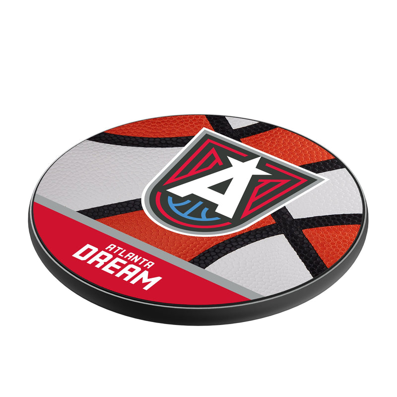 Atlanta Dream Basketball 15-Watt Wireless Charger Iso.Jpg