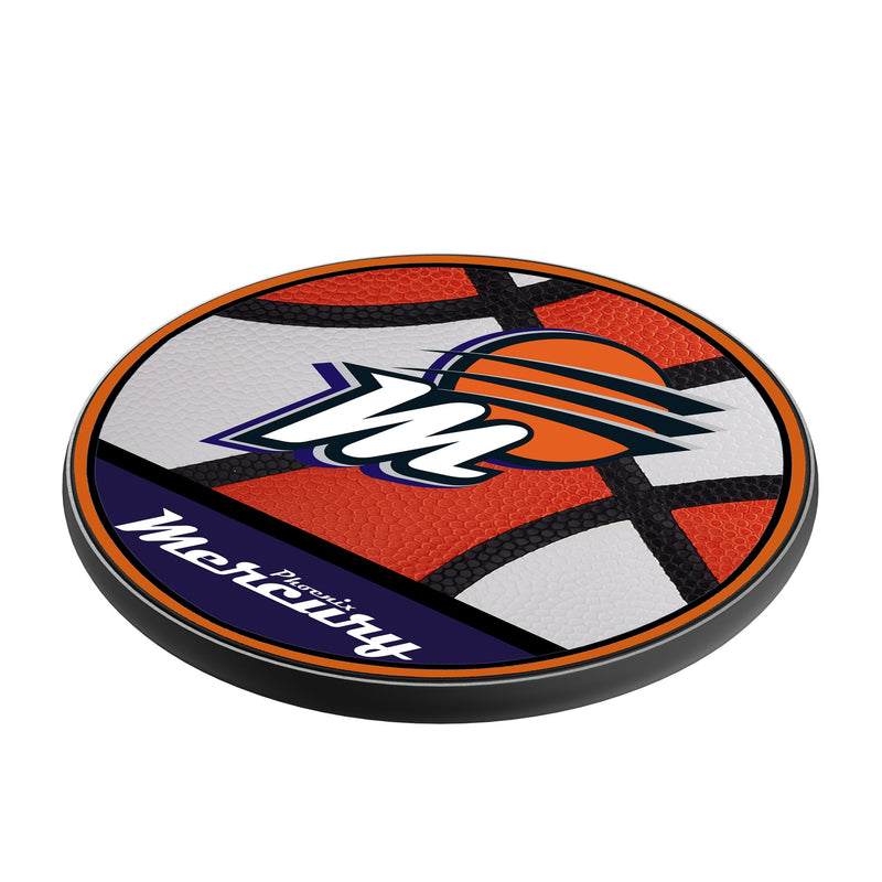 Phoenix Mercury Basketball 15-Watt Wireless Charger Iso.Jpg