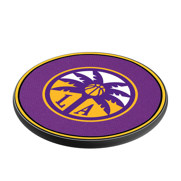 Los Angeles Sparks Solid 15-Watt Wireless Charger Iso.Jpg