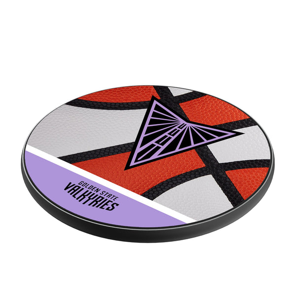 Golden State Valkyries Basketball 15-Watt Wireless Charger Iso.Jpg