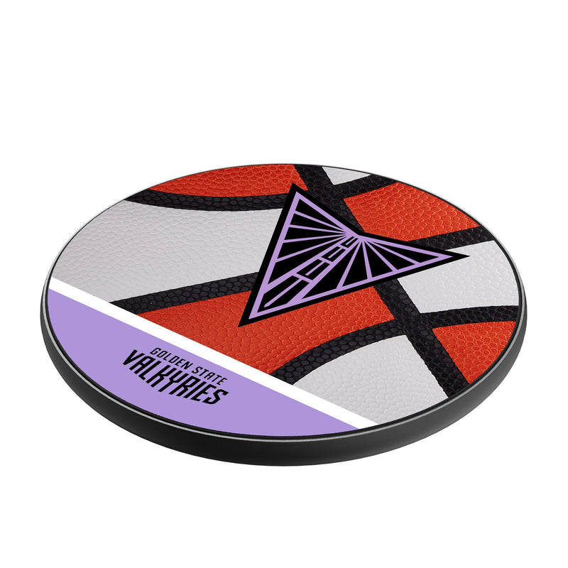 Golden State Valkyries Basketball 15-Watt Wireless Charger Iso.Jpg