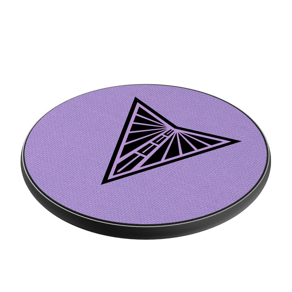 Golden State Valkyries Solid 15-Watt Wireless Charger Iso.Jpg