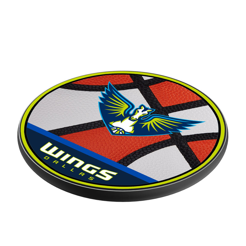 Dallas Wings Basketball 15-Watt Wireless Charger Iso.Jpg