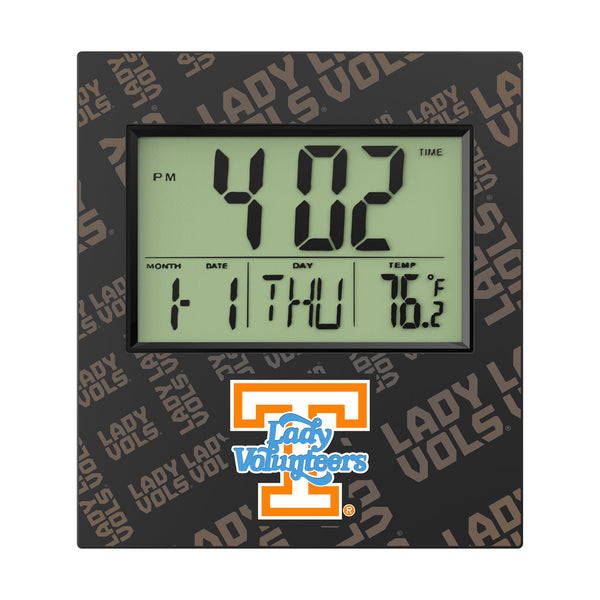 University of Tennessee Volunteers Quadtile Wall Clock Flat.Jpg