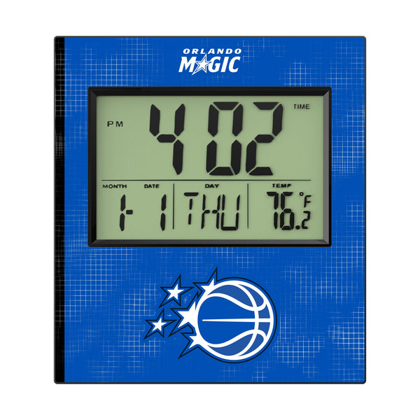 Orlando Magic Hatch Wall Clock Flat.Jpg