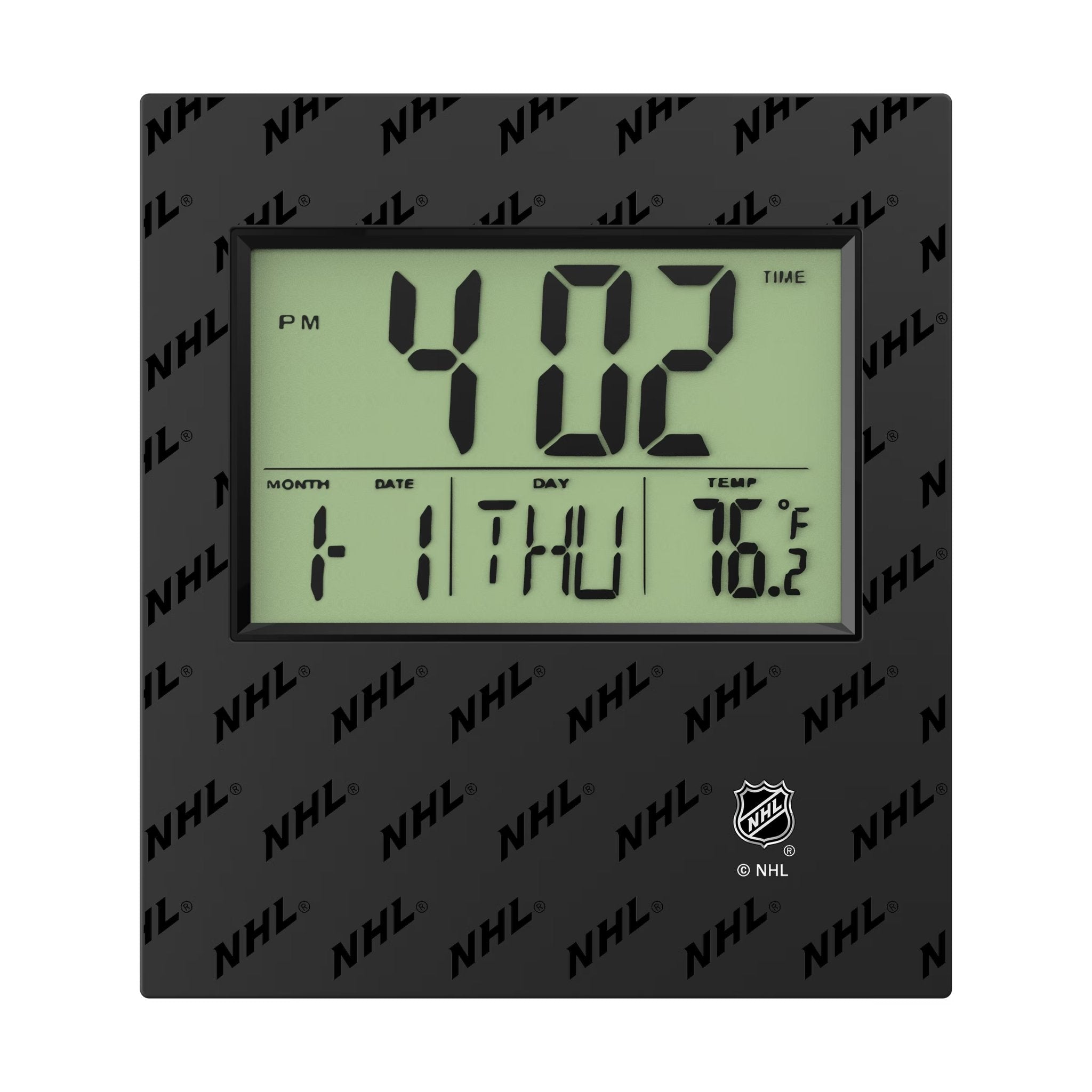 NHL Fashion Pattern Wall Clock Flat.Jpg