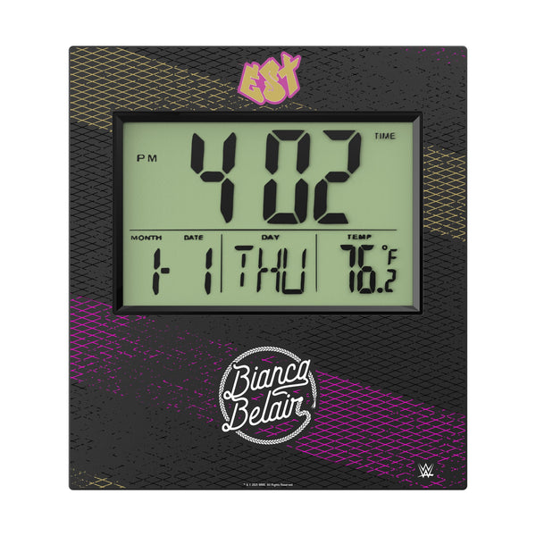 Bianca Belair Steel Wall Clock Flat.Jpg