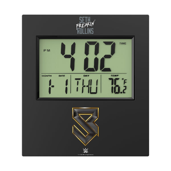 Seth Freakin Rollins Clean Wall Clock Flat.Jpg