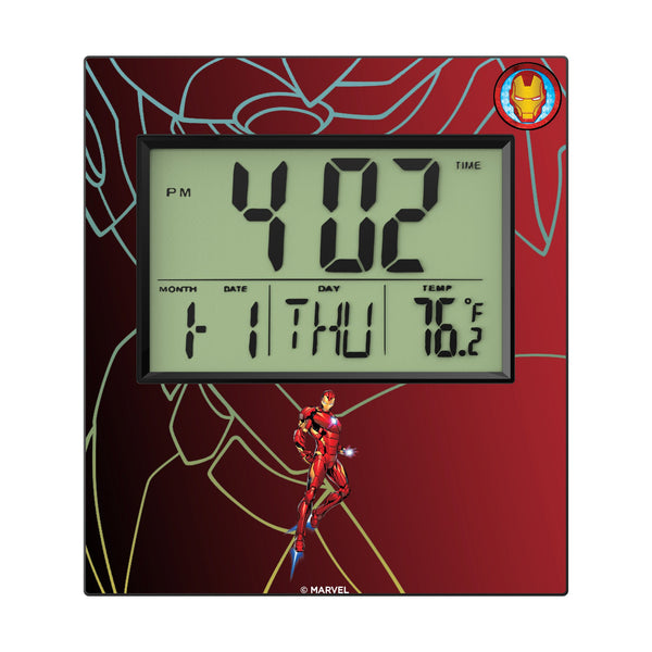 Marvel Avengers Iron Man MechLine Wall Clock Flat.Jpg