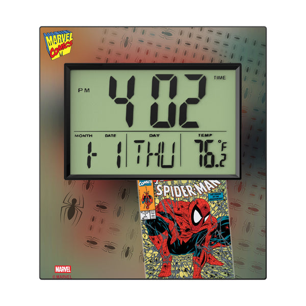 Marvel Spider-Man Classic Cover Wall Clock Flat.Jpg