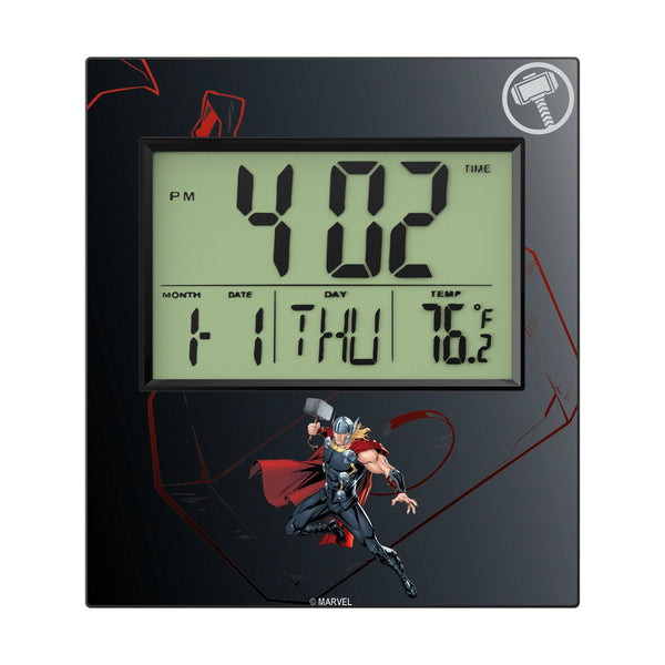 Marvel Avengers Thor MechLine Wall Clock Flat.Jpg