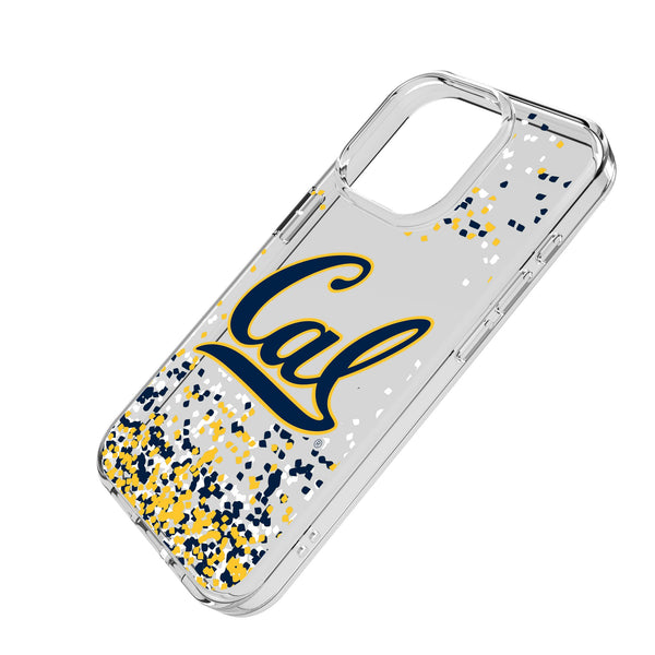 University of California Berkeley Golden Bears Confetti iPhone Clear Phone Case for Apple iPhone Iso.Jpg