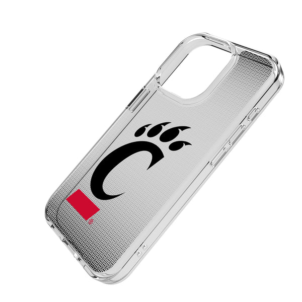 University of Cincinnati Bearcats Linen iPhone Clear Phone Case for Apple iPhone Iso.Jpg