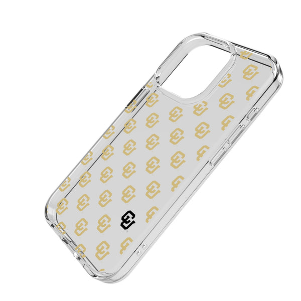 University of Colorado Buffaloes Fashion Pattern iPhone Clear Phone Case for Apple iPhone Iso.Jpg