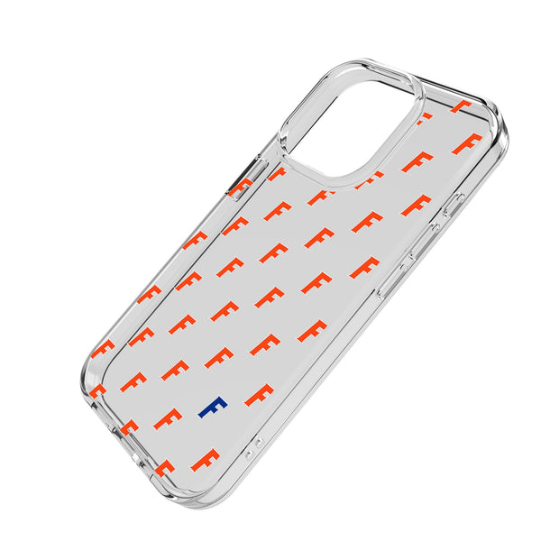 University of Florida Gators Fashion Pattern iPhone Clear Phone Case for Apple iPhone Iso.Jpg