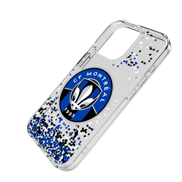 CF Montreal Confetti iPhone Clear Phone Case for Apple iPhone Iso.Jpg