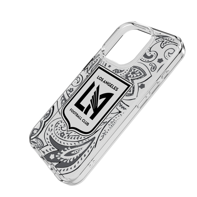 Los Angeles Football Club Paisley iPhone Clear Phone Case for Apple iPhone Iso.Jpg