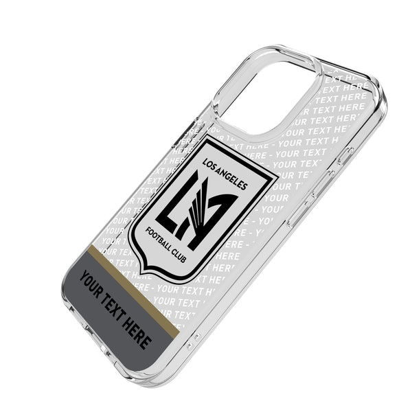 Los Angeles Football Club Personalized EndZone Plus iPhone Clear Phone Case for Apple iPhone Iso.Jpg
