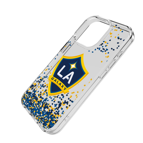 LA Galaxy Confetti iPhone Clear Phone Case for Apple iPhone Iso.Jpg