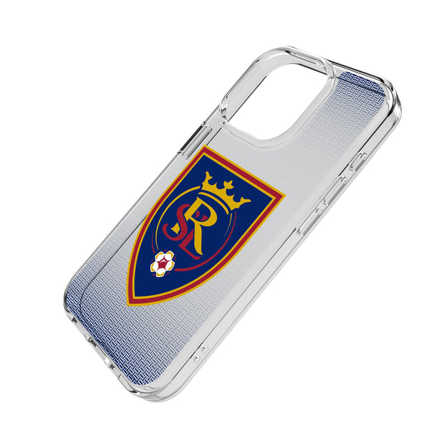 Real Salt Lake Linen iPhone Clear Phone Case for Apple iPhone Iso.Jpg