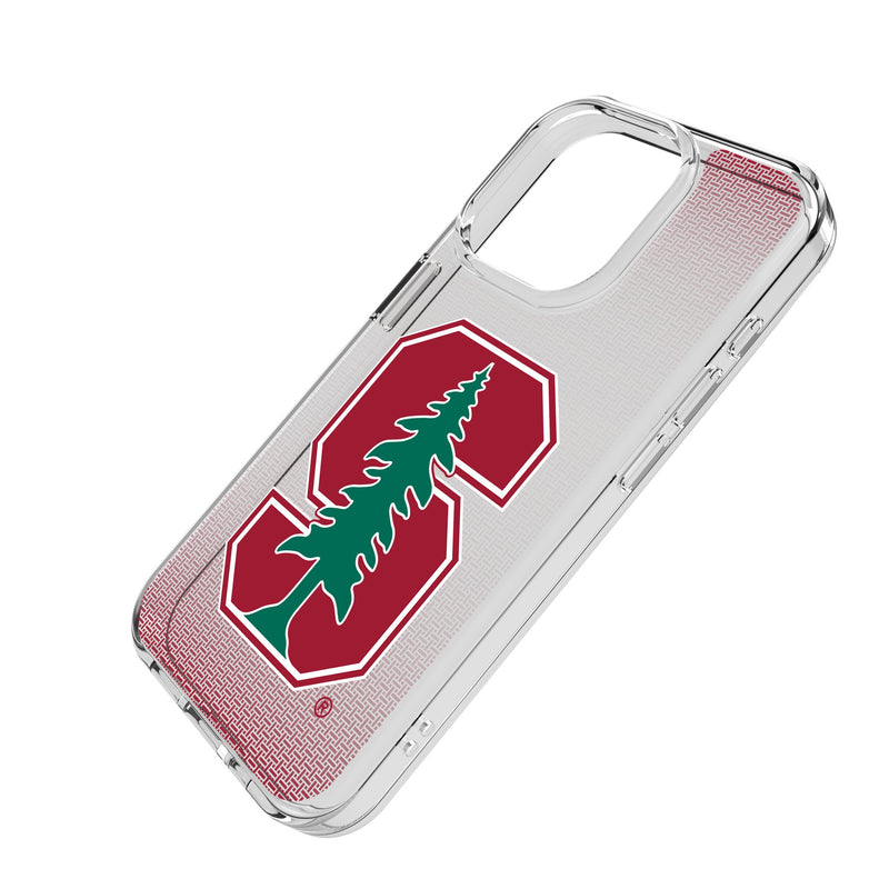 Stanford University Cardinal Linen iPhone Clear Phone Case for Apple iPhone Iso.Jpg