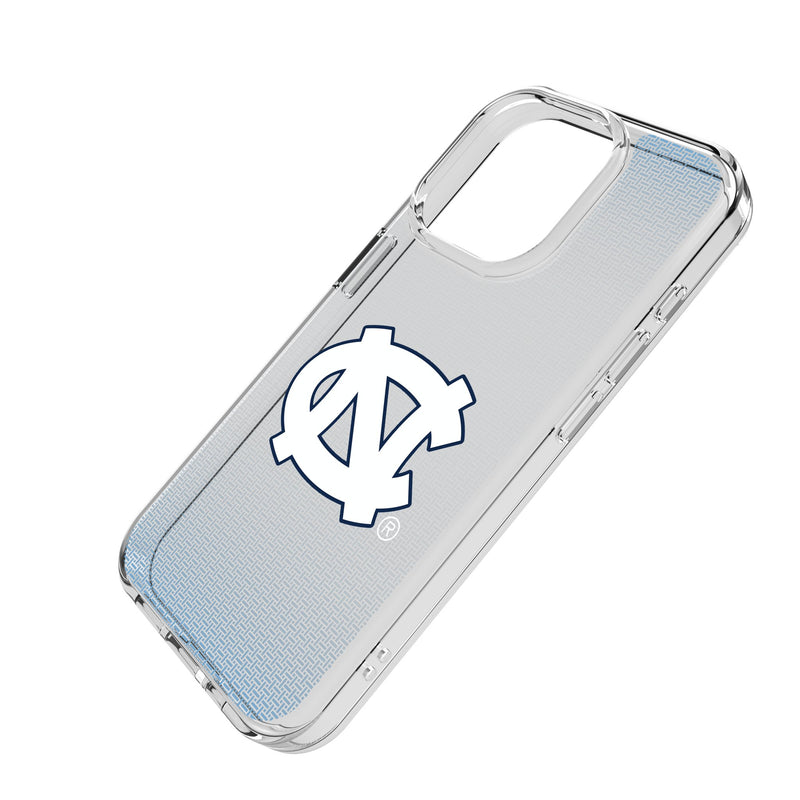 University of North Carolina Tar Heels Linen iPhone Clear Phone Case for Apple iPhone Iso.Jpg