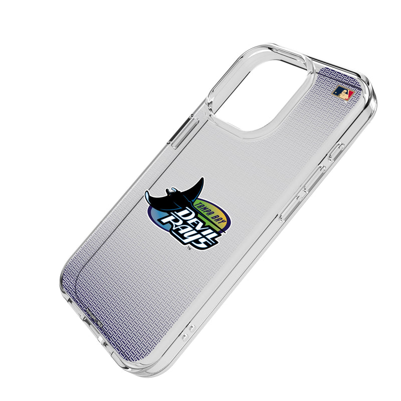 Tampa Bay 1998-2000 - Cooperstown Collection Linen iPhone Clear Phone Case for Apple iPhone Iso.Jpg