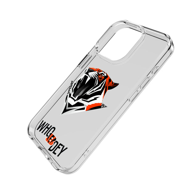 Cincinnati Bengals 2024 Edition iPhone Clear Phone Case for Apple iPhone Iso.Jpg