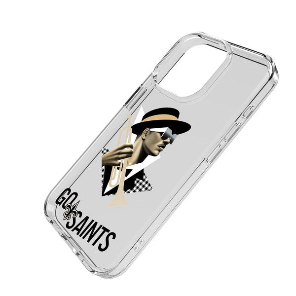 New Orleans Saints 2024 Edition iPhone Clear Phone Case for Apple iPhone Iso.Jpg