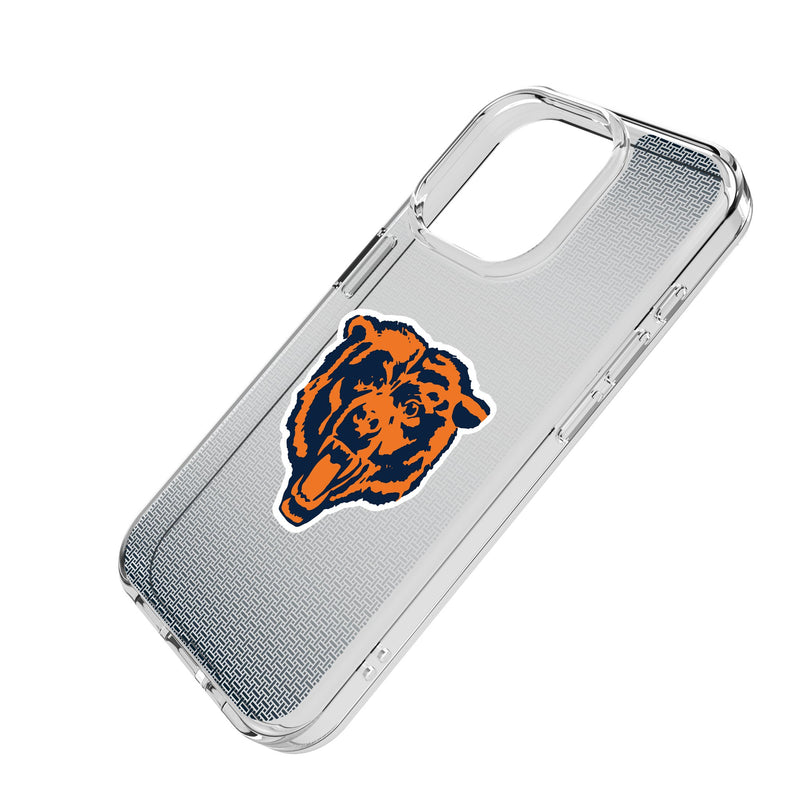 Chicago Bears 1946 Historic Collection Linen iPhone Clear Phone Case for Apple iPhone Iso.Jpg