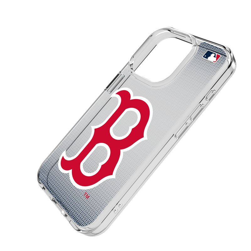 Boston Red Sox Linen iPhone Clear Phone Case for Apple iPhone Iso.Jpg