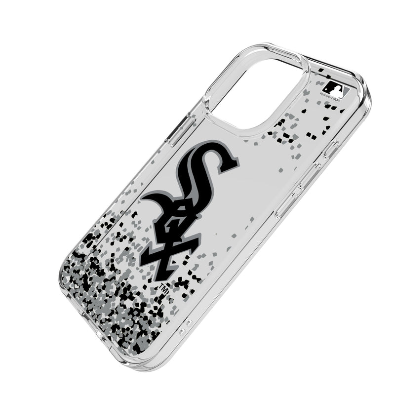 Chicago White Sox Confetti iPhone Clear Phone Case for Apple iPhone Iso.Jpg