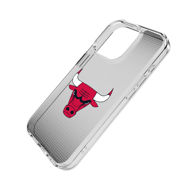 Chicago Bulls Linen iPhone Clear Phone Case for Apple iPhone Iso.Jpg