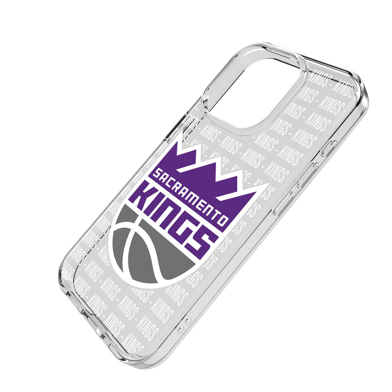 Sacramento Kings Text Backdrop iPhone Clear Phone Case for Apple iPhone Iso.Jpg